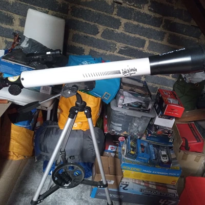 £14.99 • Buy EduScience 50-600 Small Telescope Refractor With Tripod