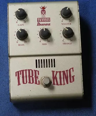 Original Ibanez TK999US Tube King Overdrive Effects Pedal - Made USA 1996-1998 • $139