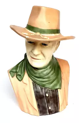 John Wayne-The Duke-Ceramic Bust Figurine 10inch - Western Americana Culture • $48.27