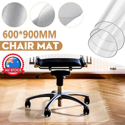 $26.99 • Buy Anti Slip Office Chair Desk Mat Floor Carpet Protector PVC Waterproof Pad Home