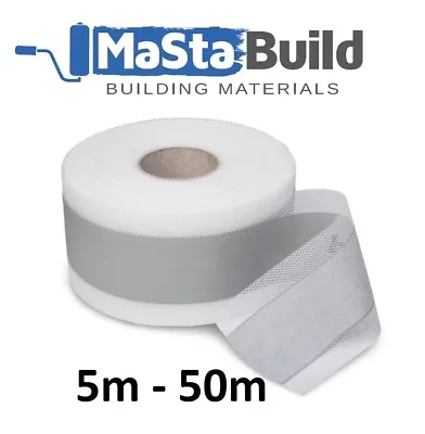 5m-100m MASTA BUILD Wet Room Shower Bathroom Waterproof Tanking Tape 12cm Wide • £139.99