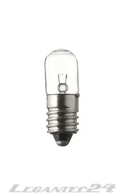 Bulb 12V 120mA 1.44W E10 10x28mm Bulb Lamp Bulb 12Volt 1.44Watt New • £1.28