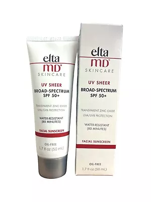 Elta MD UV Sheer Broad Spectrum SPF 50+ 50ml 1.7fl Oz • $31.64