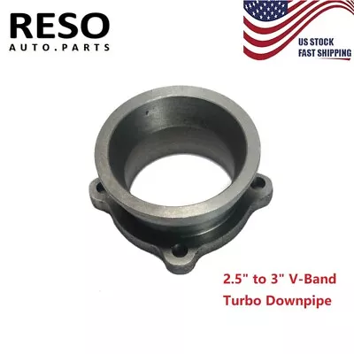 $29.23 • Buy 4 Bolts 2.5  To 3  V-Band Turbo Downpipe Exhaust Flange Adapter Conversion