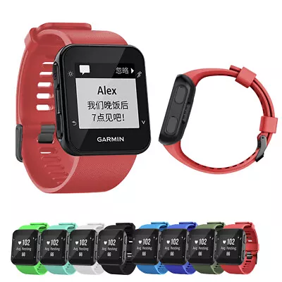 Strap Replacement Watch For Garmin Forerunner 35 Soft Sports Wristband Band • $13.85