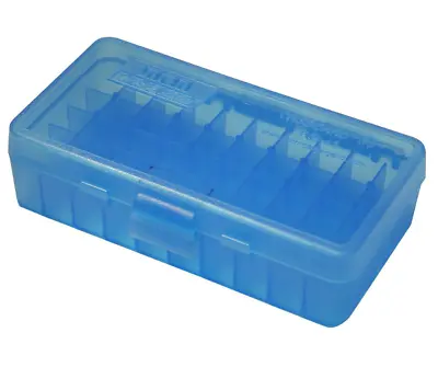 MTM 40/45/10MM Cal 50 Round Flip-Top Ammo Box • $4.97