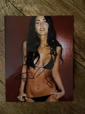 Megan Fox Sexy Autographed Hand Signed 8x10 Photo. Comes With A COA. • $26.99