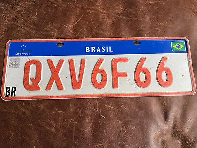 Brazil 🇧🇷 MERCOSUL Commercial License Plate MERCOSUR Nova Serrana Minas Gerais • $79.95