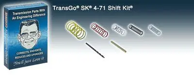 Sk 4-71 - C4 Shift Kit Restores Proper Valve Body Functions 1970-72 Ford • $75