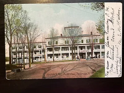 Vintage Postcard 1907 Adirondack Mountains Chester House Chestertown N.Y. • $8