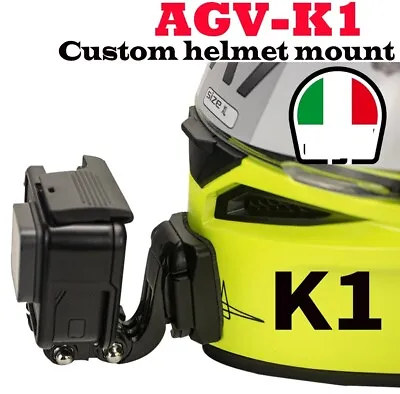Motorcycle Helmet Chin Mount For AGV K1 K5 K5s PISTA GPR K3sv For GoPro Insta360 • $34.90