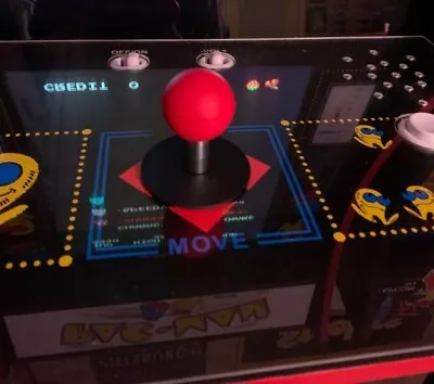 $30.03 • Buy Pac Man Ball Top 4 Way Joystick Jamma  Arcade 1 Up New Dig Dug Mr Do Frogger