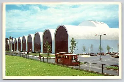 Virginia Beach~Convention Center Pavilion Bldg Parking Area~Vintage Postcard • $3.70