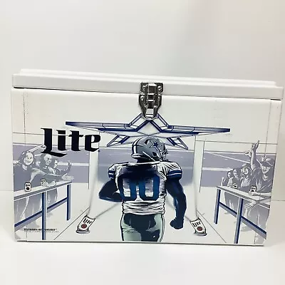 Miller Lite Dallas Cowboys Metal Ice Chestnot Sold In Storespromotional  Item • $249.99