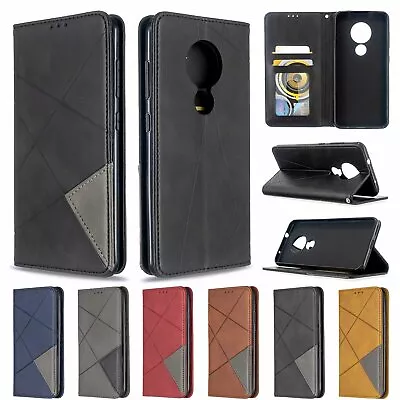 For Nokia G21 G11 G20 1.4 C1Plus 5.4 2.4 3.4 1.3 Luxury Flip Leather Wallet Case • $15.88