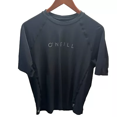 O'Neill 24-7 Quickdry Shirt Men's Black Swim Surf Rash Guard Medium X4 • $11.99