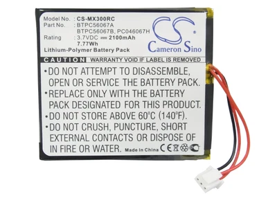 $17.33 • Buy MT-1000C-BTP Battery For Crestron C2N-DAP8   CNAMPX-16X60  CNX-PAD8A   STX-1700C
