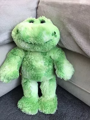 £5 • Buy Build A Bear 🍀Frog Shamrock Good Luck St Patricks 4 Leaf Clover Lucky Plush 