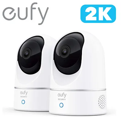 Eufy Security 2K Smart IP Camera Pan&Tilt Cam Wi-Fi Baby Monitor Human & Pet AI • $54.99