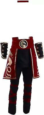 Mortal Kombat Liu Kang Cosplay Costume Men'S Liu Kang Deluxe Game Suit • $85.99