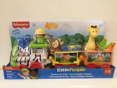 £21.95 • Buy Fisher Price Little People Musical Safari Zoo Train With Animals 12 Mths + GWK92