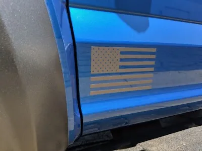 2017 Ford Raptor Svt F-150 American Flag Vinyl Graphics Decals Stickers Pair Us • $14.99