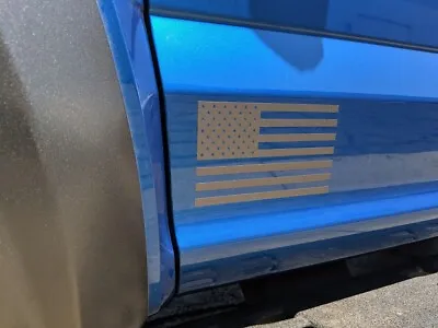 2020 Ford F-150 American Flag Vinyl Graphics Decals Stickers Pair Us 2015-2020 • $14.99