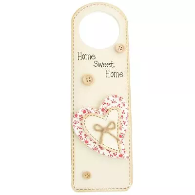 Door Plaque Hook Design Pretty Vintage Retro Landon Tyler Home Sweet Home • £10