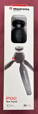 Brand New Sealed Manfrotto MTPIXI-B PIXI Mini TripodHandgrip For Compact System • £29.99