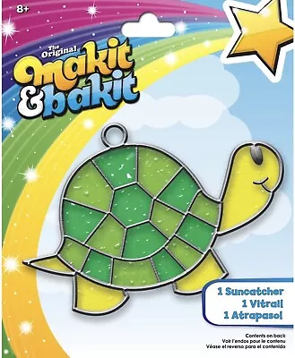 Colorbok Makit & Bakit Suncatcher Kit-Turtle TB-61816 • $10.99