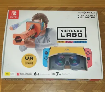 Nintendo LABO VR Kit: Starter Set + Blaster *FREE POSTAGE* • $189