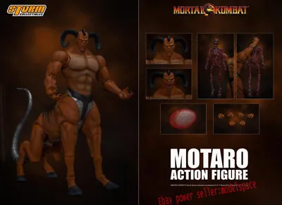 9'' Storm Toys Mortal Kombat Motaro Centaur 1/12 ACTION FIGURE • $256.97