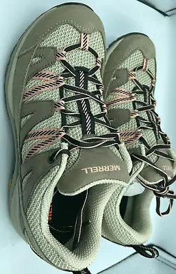 Merrell Women's Siren Sport 3 Hiking Shoe Moonrock/Peach 7M • $24.99