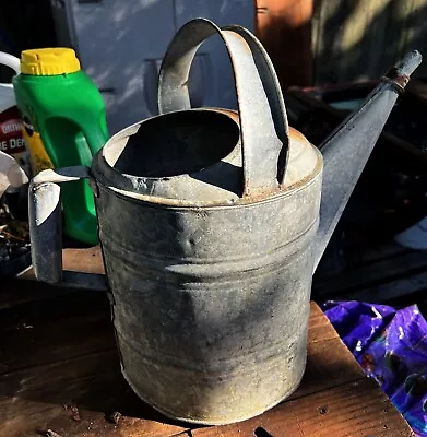 Vtg Galvanized Garden Watering Can 777 • $16