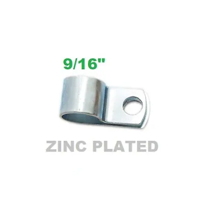 Mirror Mounting Clamp 9/16  Zinc Plated For Forklifts Er016 • $2.75