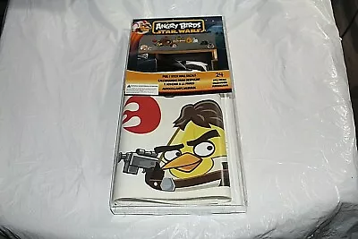 $8.95 • Buy Angry Birds Star Wars Peel Stick Wall Decals 24 Stickers Precut