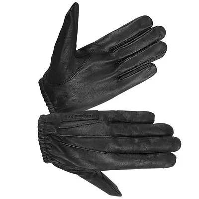 Hugger Men's Unlined Water Resistant Leather Police Style Search Driving Gloves  • $24.94