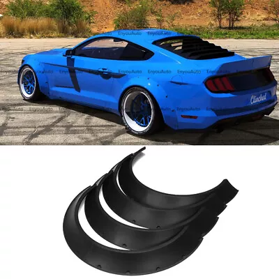 4X 31  For Ford Mustang GT Universal Fender Flares Wheel Arches Wide Body Kit  • $78.85