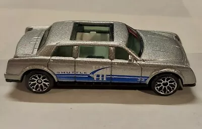 2001 Matchbox Limousine 1:64 Diecast Blue Silver Luxury Two Tone VIP Shuttle • $7.79