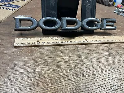 Name Badge Emblem Vintage Dodge Part # 4060384 Emblem Metal • $14.25