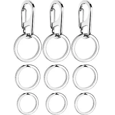 3 Sets Dog Tag Clip Dog ID Tag With Rings Holder For Dogs And Cats Collars Ha... • $8.91