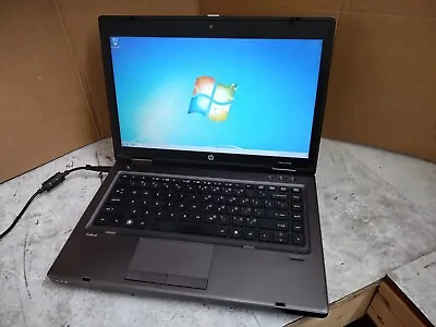 HP ProBook 6465b 14  Laptop AMD 1.6GHz 4GB RAM 320GB HDD Win7 • $64.95