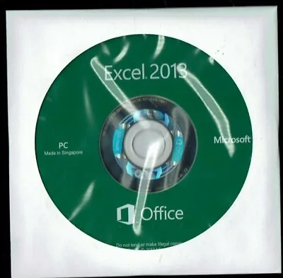 Microsoft Excel 2013 (Software Only) • $6.40