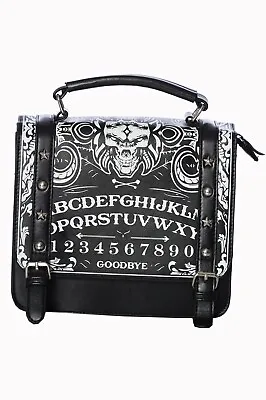 £34.99 • Buy Gothic Rockabilly Emo Occult Punk Horror Ouija Small Satchel Bag BANNED Apparel