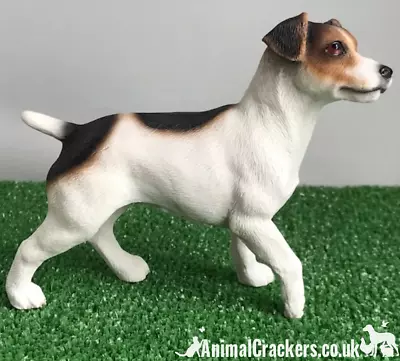 Jack Russell Ornament Quality Lifelike Figurine Leonardo Range 15cm. Gift Boxed • £13.90