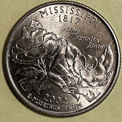 2002-P Mississippi State Quarter • $1.65