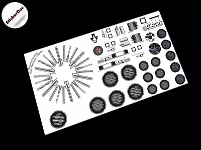 CUSTOM STICKERS For Millennium Falcon 10179 4504 7965 7778 TOYS  Models  Etc • $15.20