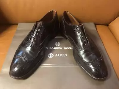 Alden × Brooks Brothers Vintage A764 Style Oxfords Cordovan Wingtip  Black US10D • $300
