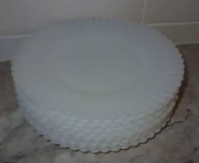 MacBeth Evans Petalware Monax 10 White Bread Butter Dessert Plates 6 1/2   VGC • $19.99