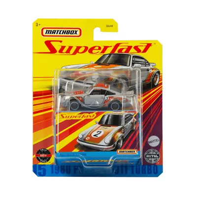 Matchbox Superfast Collection No. 15 - 1980 Porsche 911 Turbo Car 1:64 Scale • £8.99